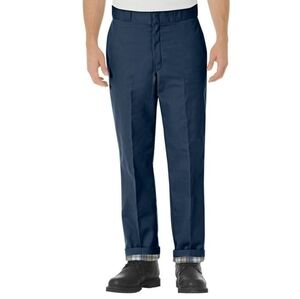 Dickies Flannel Lined Work Pants Size 38×30